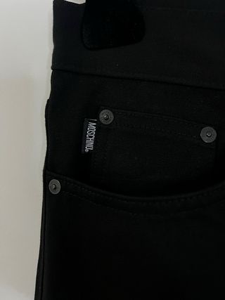 Moschino Jeans Pantaloni Neri Taglia L