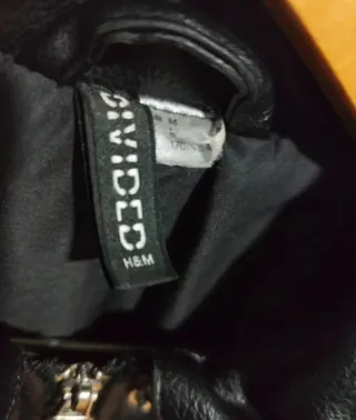 Chaqueta efecto piel H&M Talla M