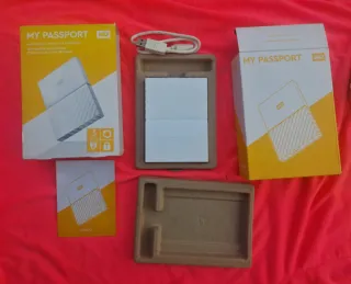 Disco duro externo WD My Passport, de 3TB