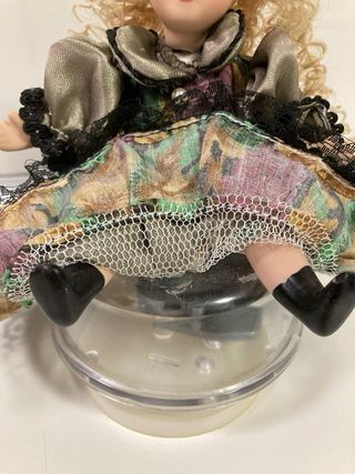 Dos Muñecas de porcelana antigua lote