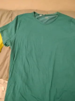 Lote 4 Camisetas Deportivas Hombre XL