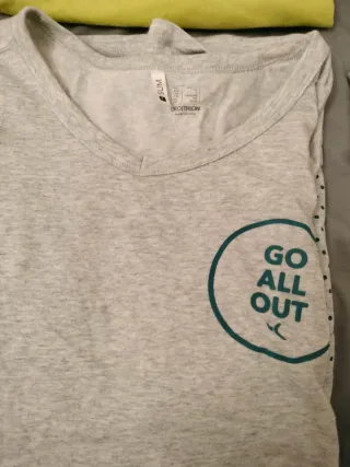 Lote 4 Camisetas Deportivas Hombre XL