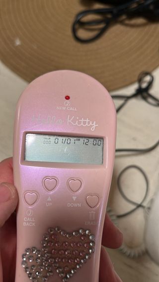 Telefono Vintage Hello Kitty Rosa