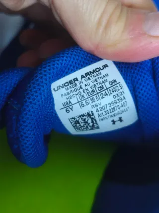 Zapatillas Under Armour Talla 38.5