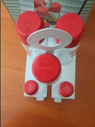 Set Oliera Formaggiera Vintage Inoxriv