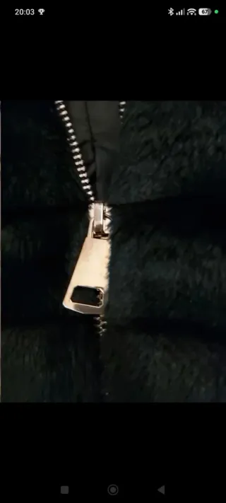 Pelliccia sintetica nera