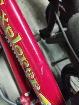 Bicicleta infantil roja Explorer