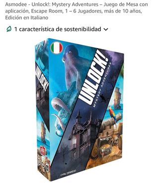 Juego de Mesa Unlock! Mystery Adventures