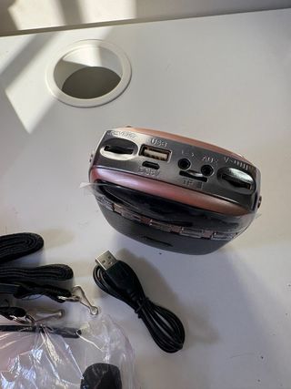 Amplificador de voz Newmine K28 rosa