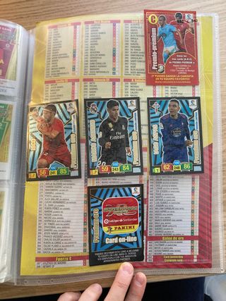 Colección Cromos Adrenalyn LaLiga 2018-19