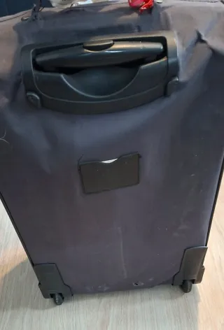 Maleta de viaje Satellite gris y azul