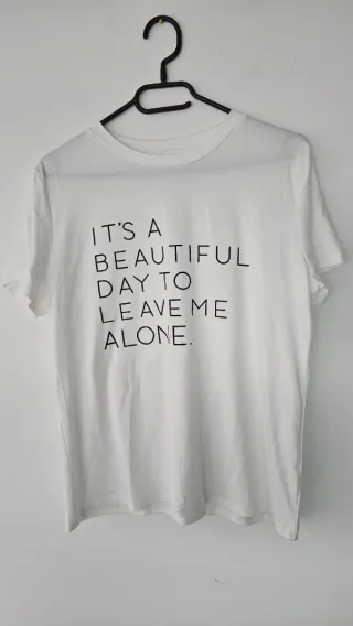 T-shirt donna M Leave me alone