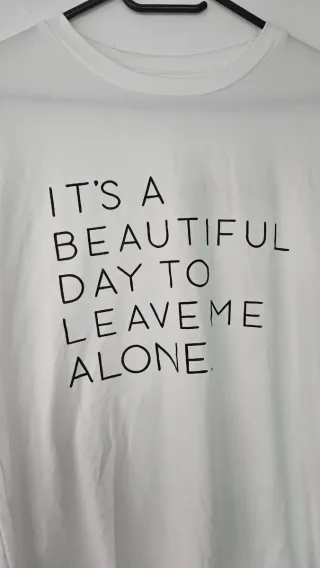 T-shirt donna M Leave me alone