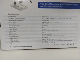 Microscopio Digital USB 300x