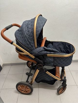 Carrito de bebé 3 en 1 plegable
