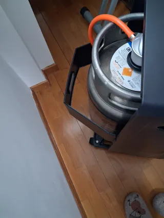 Estufa Gas Butano Cecotec Negra