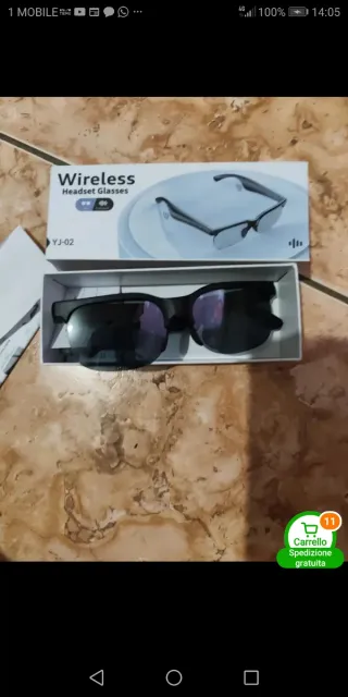 Occhiali da vista wireless YJ-02