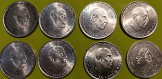 Oportunidad Lote 10 monedas de plata.