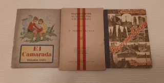 Lote 3 libros antiguos