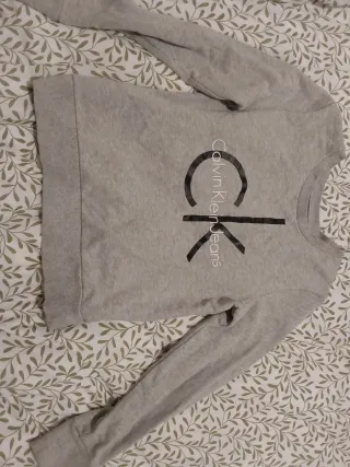 Sudadera Calvin Klein Jeans Gris