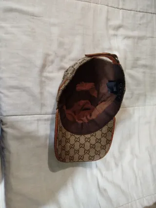 Berretto Gucci Beige e Marrone