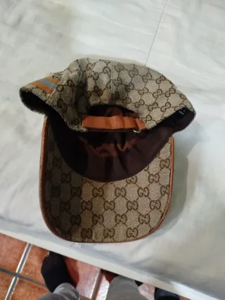 Berretto Gucci Beige e Marrone