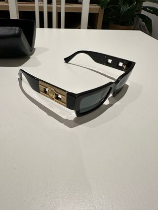 Gafas Versace Negro Dorado