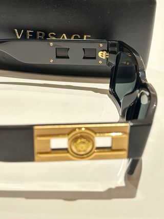 Gafas Versace Negro Dorado