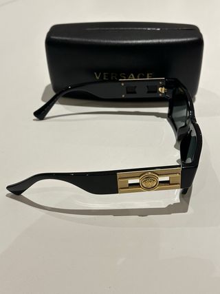 Gafas Versace Negro Dorado
