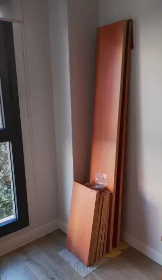 CONJUNTO ESCRITORIO Y ESTANTERÍAS