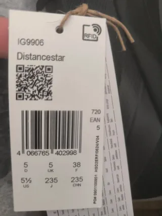 Adidas Distancestar Talla 38