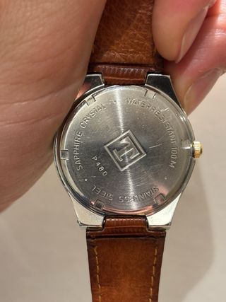 Reloj Tissot Oro y Marrón