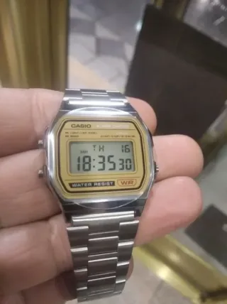 CASIO VINTAGE PLATEADO A158WEA-9EF / OFERTA FLASH