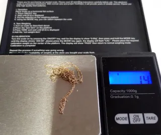 Cadena Oro 18k 1.4gr