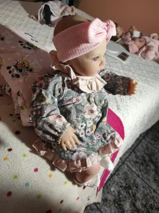 Bebé Reborn tela y silicona