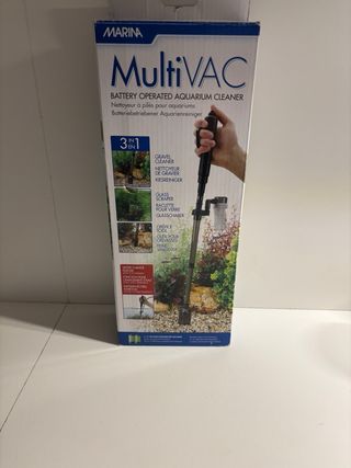 Aspirador Marina a pilas para acuario