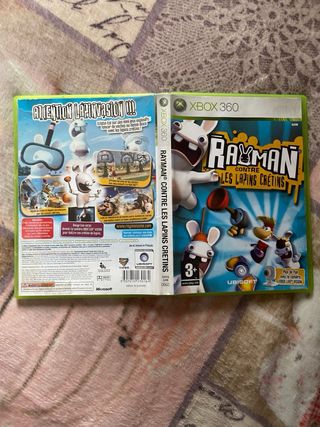 Rayman Raving Rabbids Xbox 360 LEGGERE DESCRIZIONE