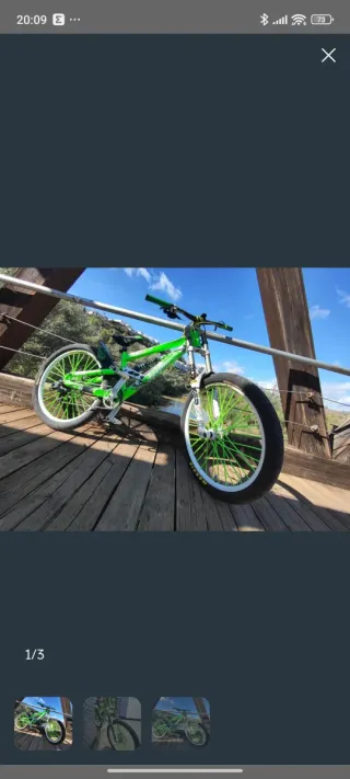 Bicicleta Scott FR Verde Moco
