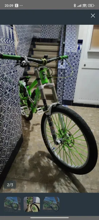 Bicicleta Scott FR Verde Moco