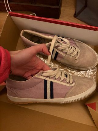 Zapatillas El Ganso rosas talla 39