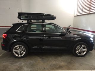 Baúl Techo Audi Original Negro Brillante