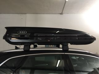Baúl Techo Audi Original Negro Brillante