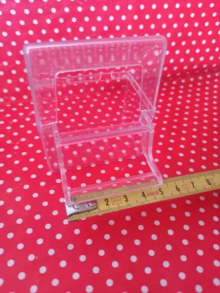 2 Comederos NUEVOS, para jaula de pájaros.