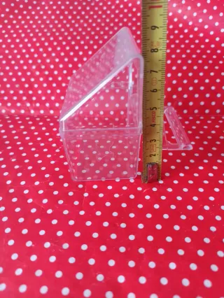 2 Comederos NUEVOS, para jaula de pájaros.