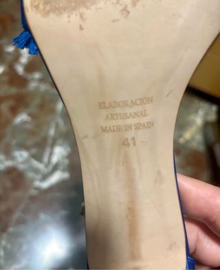 Sandalias Pedro Miralles Azul