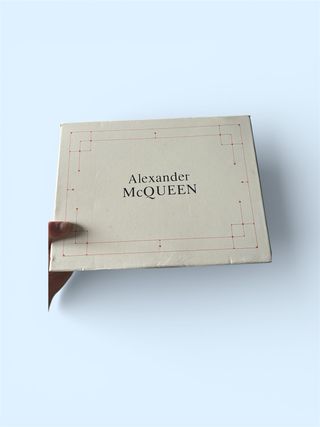 Alexander McQueen Scarpe Bianche con scritta