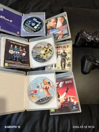 Pack 2 PS3 + 2 mandos + 6 juegos