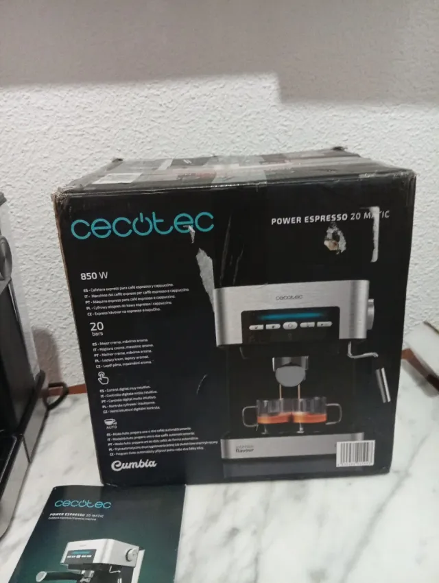 Cafetera Cecotec Power Espresso 20