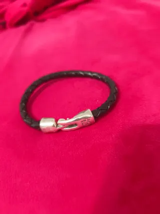Pulsera UNO de 50 trenzada negra