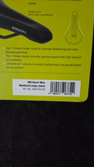 Sillín Ergon SM Men Mountain Bike